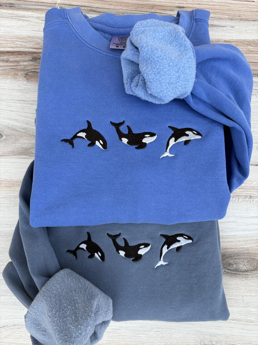 Orca Comfort Colors Sweatshirt – MinaLaneMade