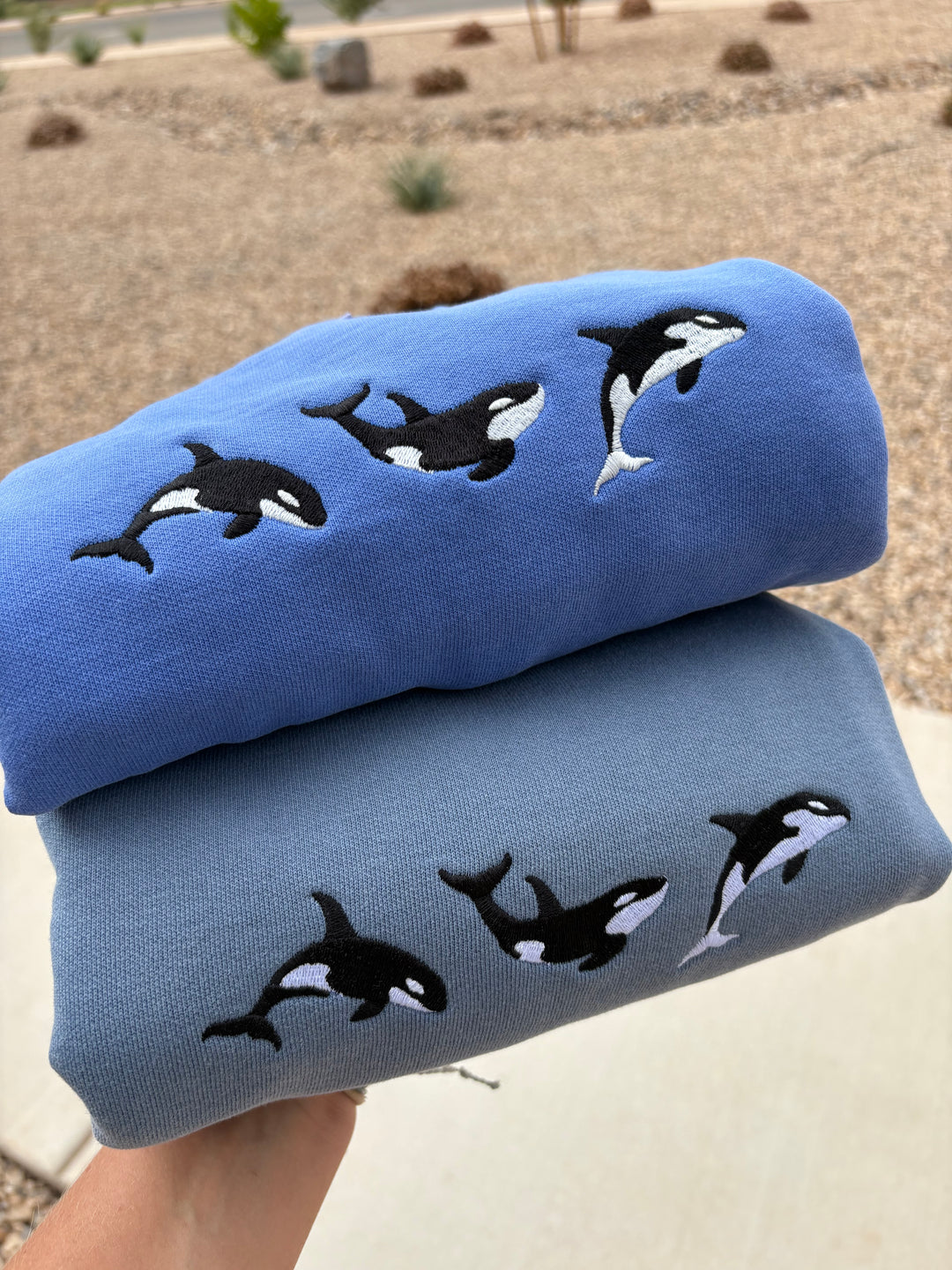 Orca Comfort Colors Sweatshirt – MinaLaneMade
